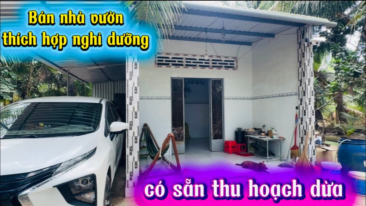 kh1975 Bán nhà vườn 1000m2 đường oto ở chợ gạo tiền Giang ( củ ) thích hợp về quê nghỉ dưỡng #bds 