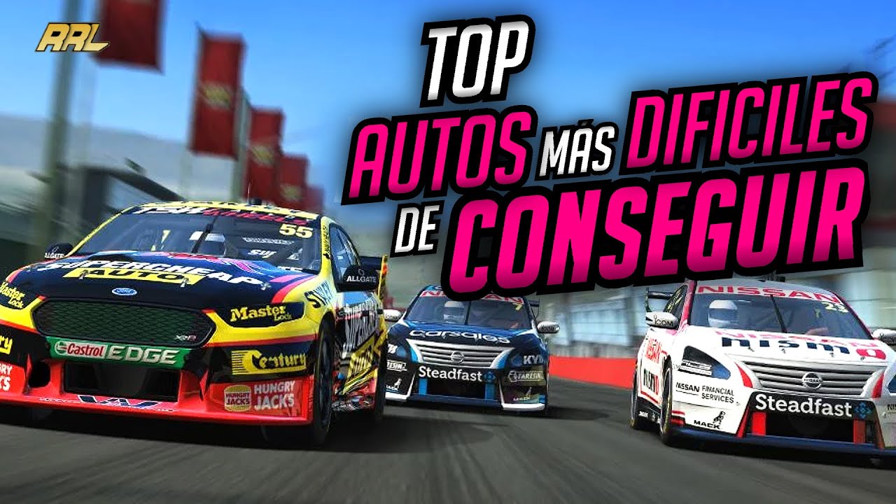 ☠️TOP AUTOS MÁS DIFICILES DE CONSEGUIR☠️ | REAL RACING LATINO