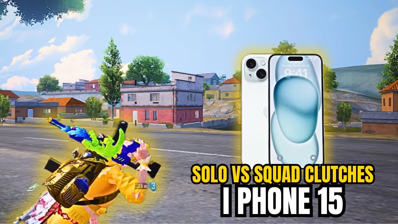 4.2 Update Fastest Clutches  I phone 15 Pubg bgmi test 