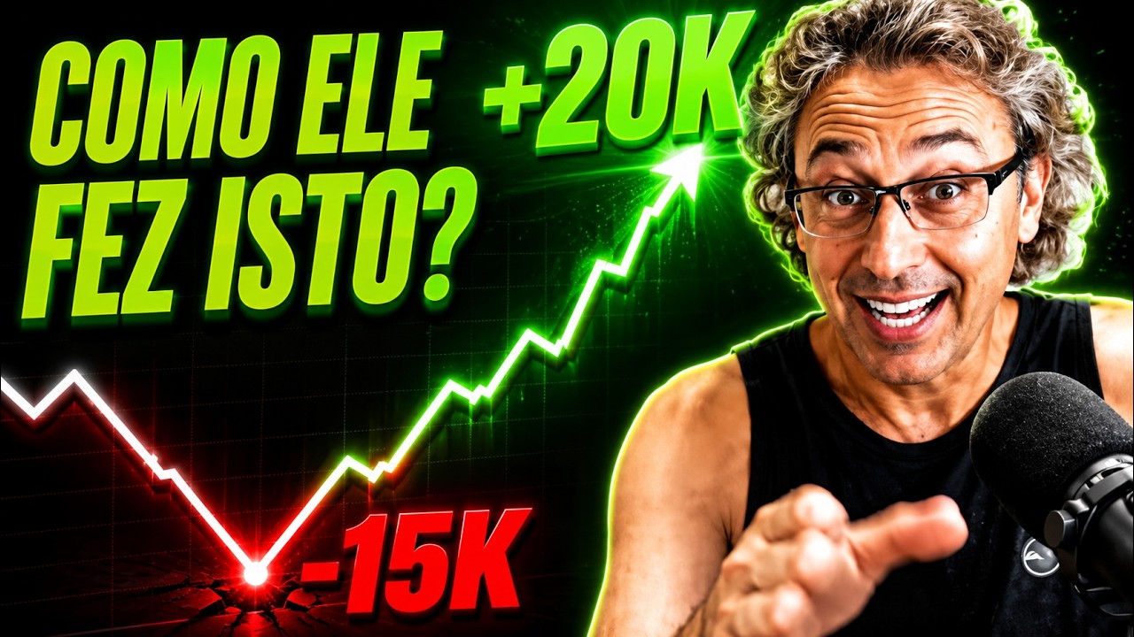 Trade Esportivo Como ele foi dos 15K de Prejuízo aos 20k de Lucro