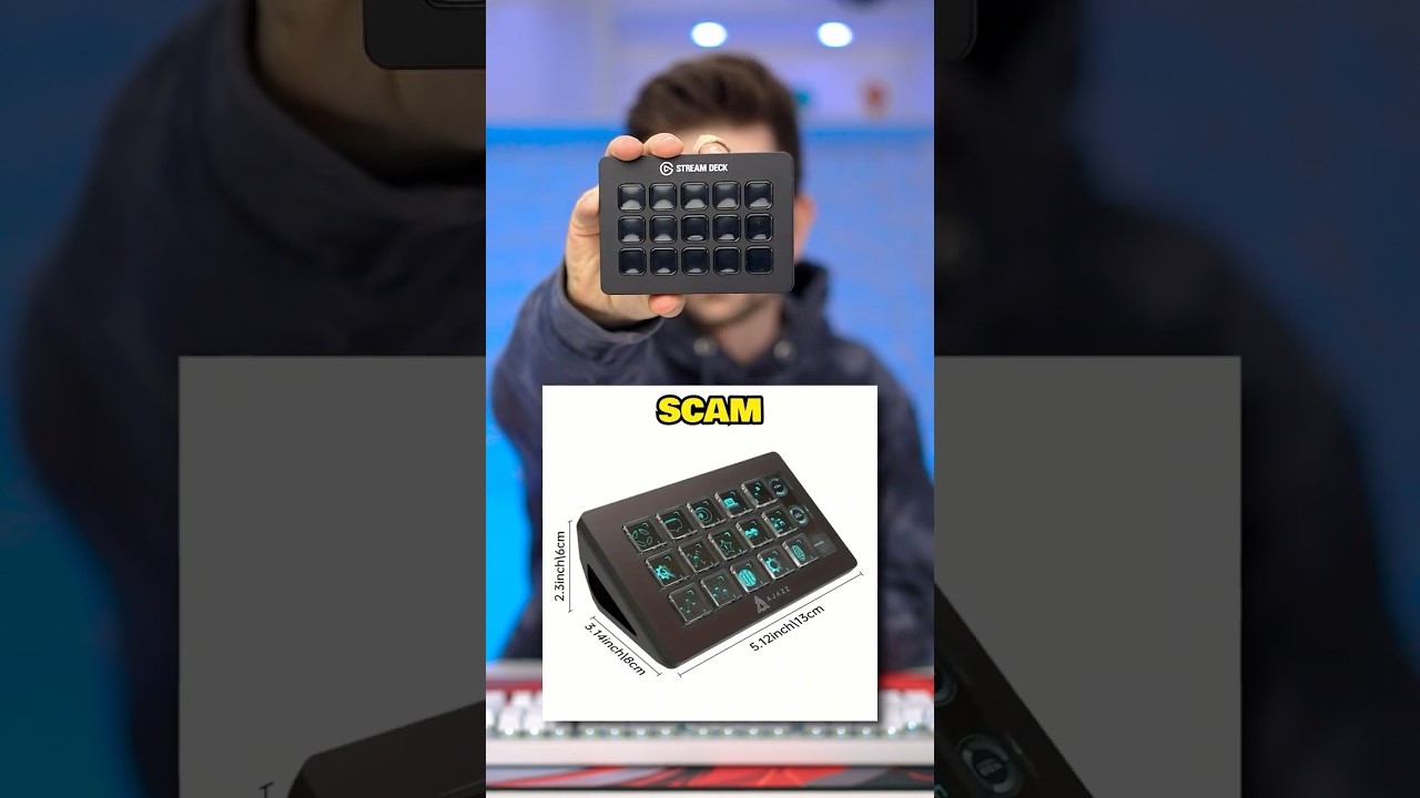 FAKE Elgato Stream Deck on Temu