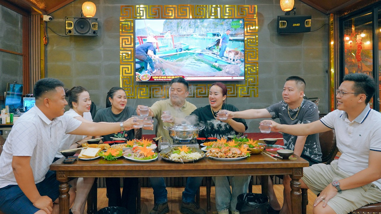 SAPA TV | CHIA TAY C&Aacute;T B&Agrave; ĐƯA CHỦ TỊCH ĐI THƯỞNG THỨC ĐẠI TIỆC HẢI SẢN TẠI NH&Agrave; H&Agrave;NG THU&Yacute; ANH