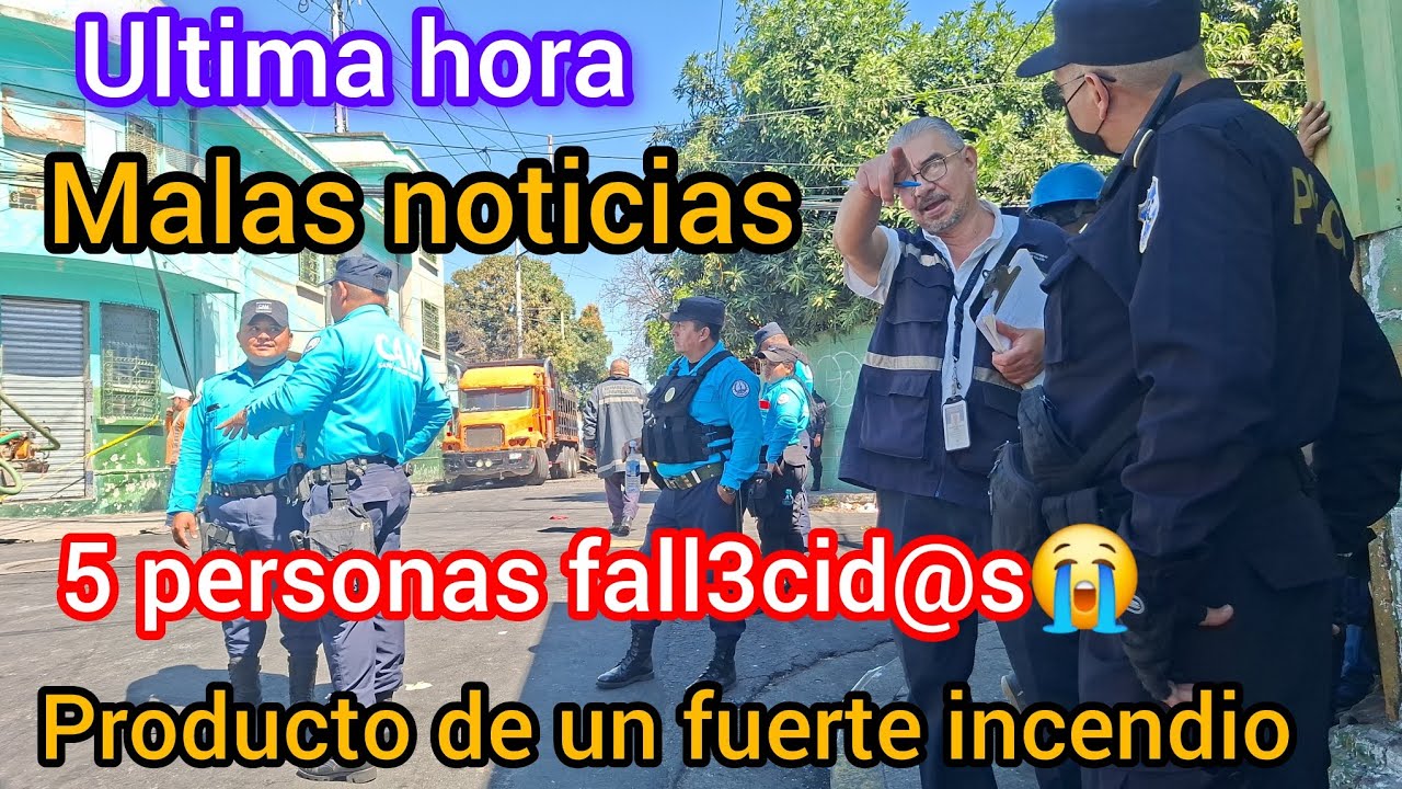 Incendio en el Centro de san salvador😭🇸🇻😡