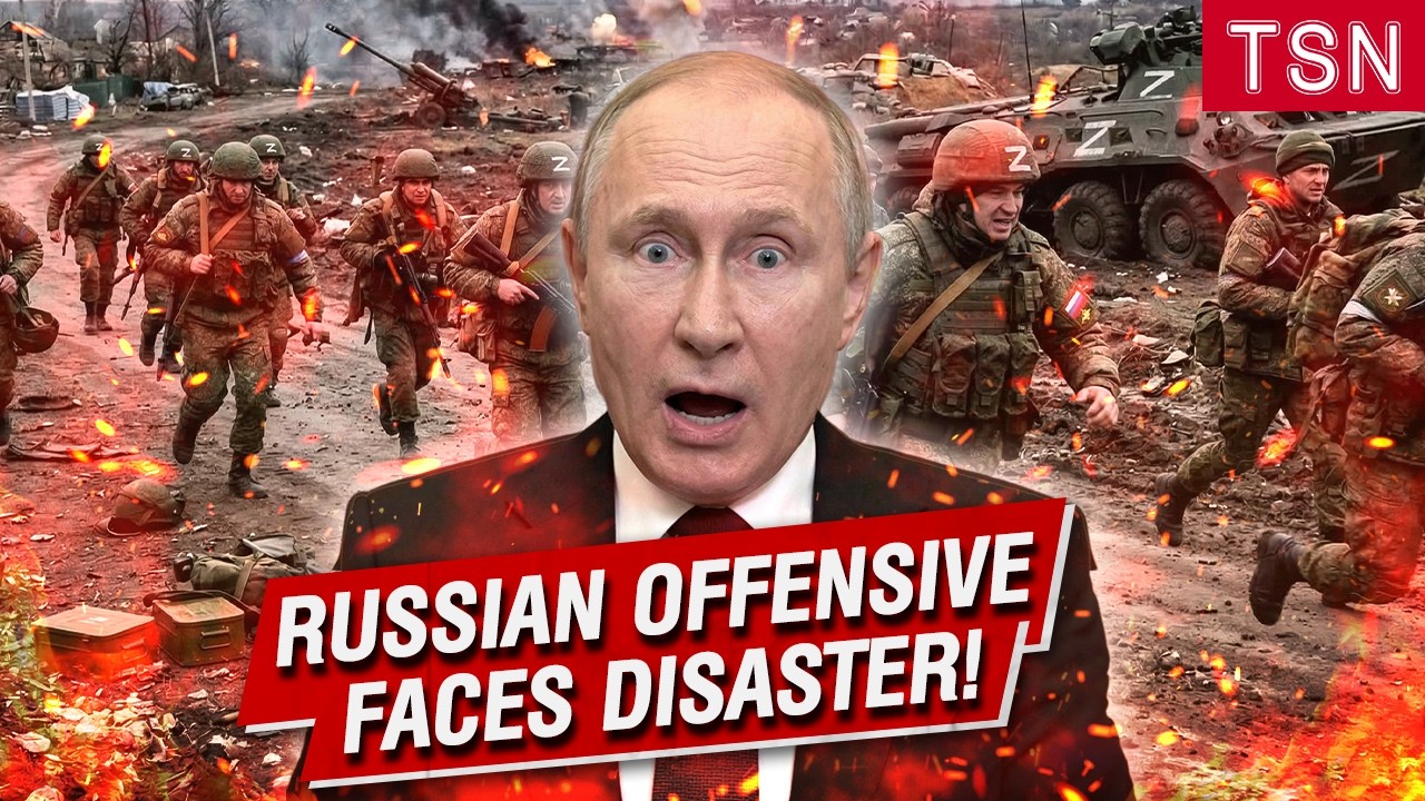 Только что поступила информация! Российская атака провалилась — Украина наносит мощный ответный у...