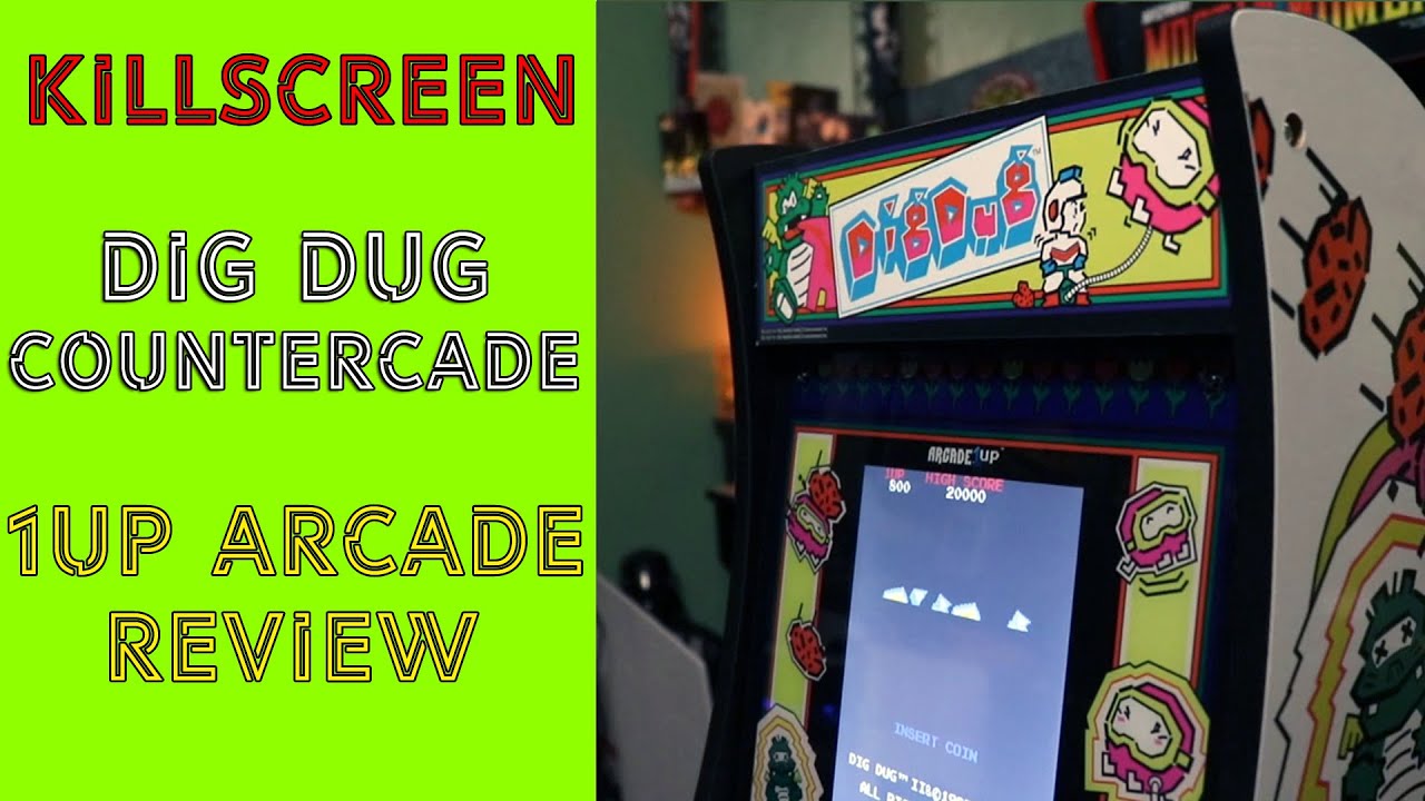 KILLSCREEN | Dig Dug Countercade | Unboxing & review