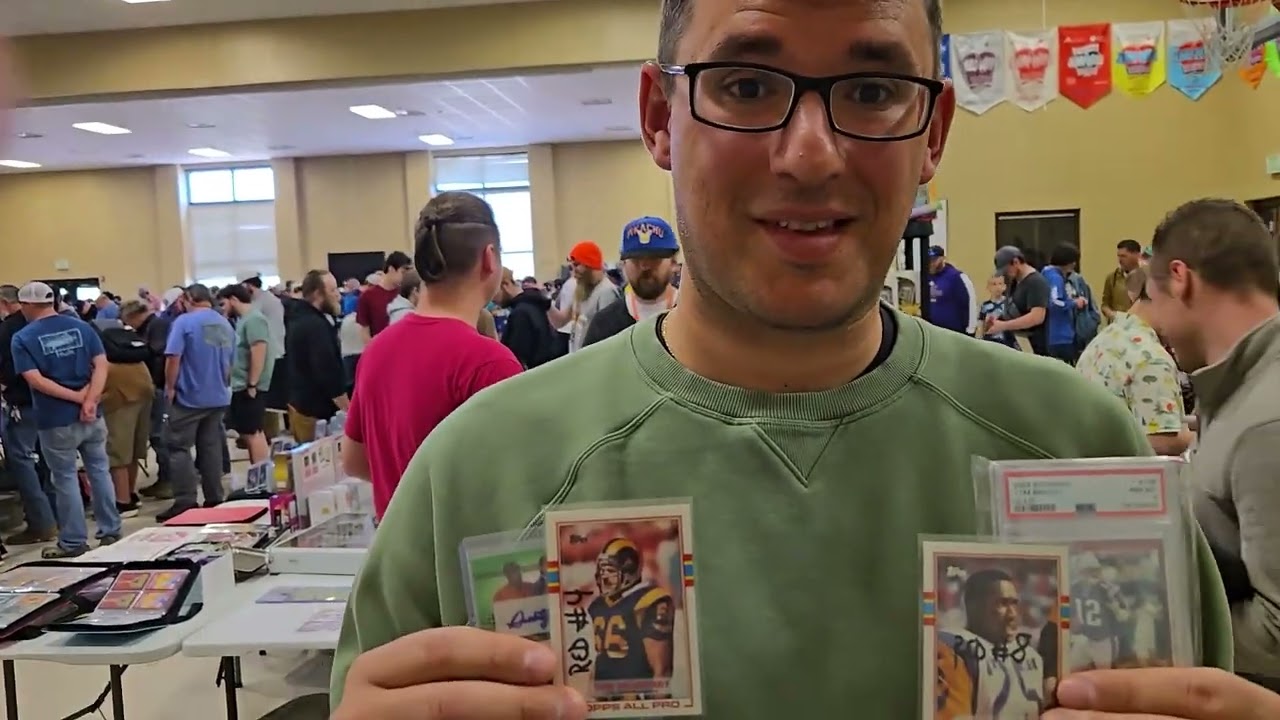 POW Productions Winston-Salem Card Show 22 Mar 2025 VLOG | Ohtani | Lawrence | Elway | Wemby