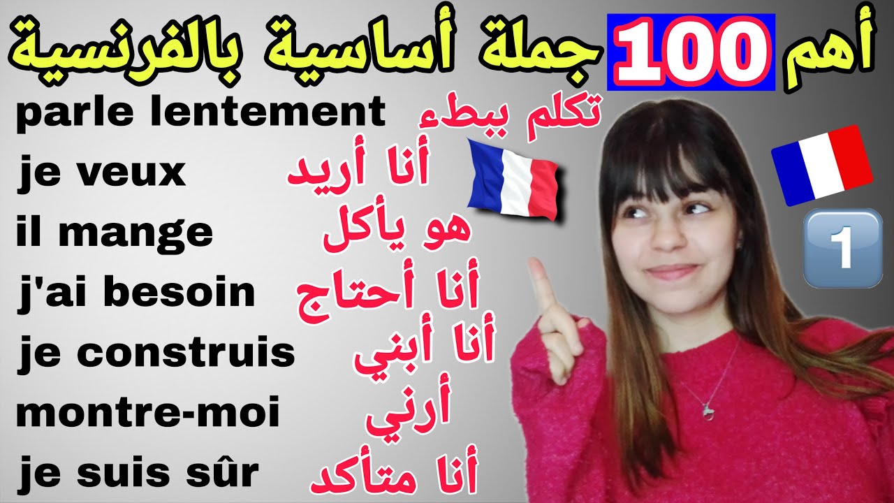 إحفظ هذه الجمل و تكلم بكل ثقة || جمل الأكثر استعمالا في اللغة الفرنسية || تعلم اللغة الفرنسية