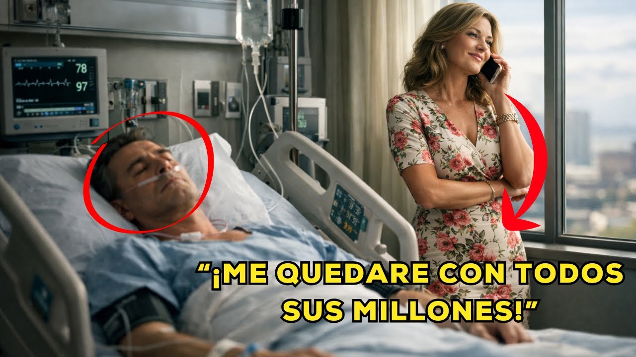 Hombre FINGIÓ estar en coma para PROBAR a su esposa… y lo que escuchó lo DESTROZÓ