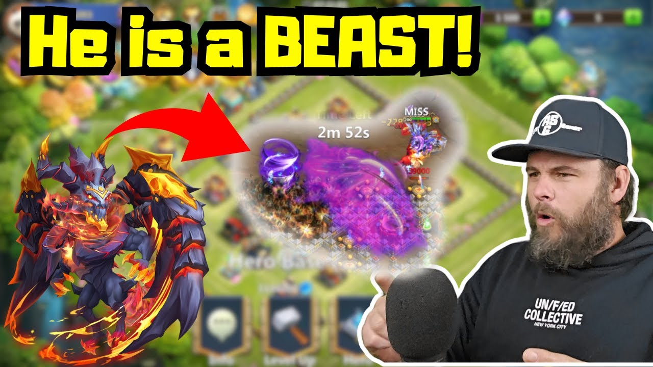 Cyclonica Game Play | He is a Beast! | Castle Clash