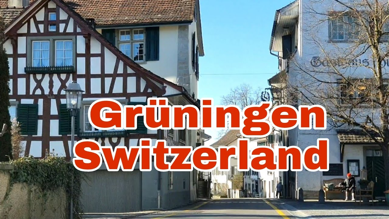 Grüningen  Zurcher Oberland Switzerland