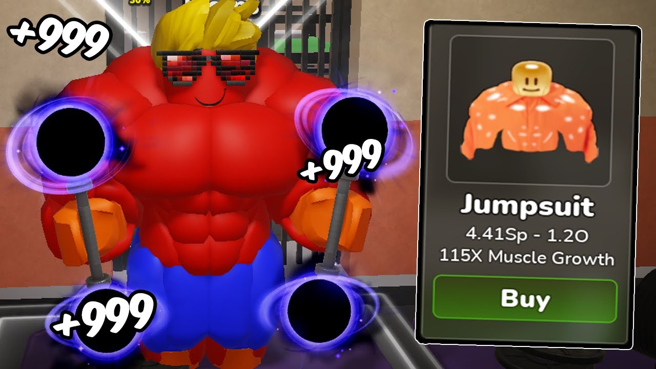 I Unlocked New Prison Gym And Max Jumpsuit Body Alter In Roblox Gym League