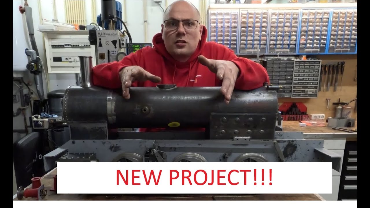 Starting new project | New steam locomotive | Rebuilding bearings
