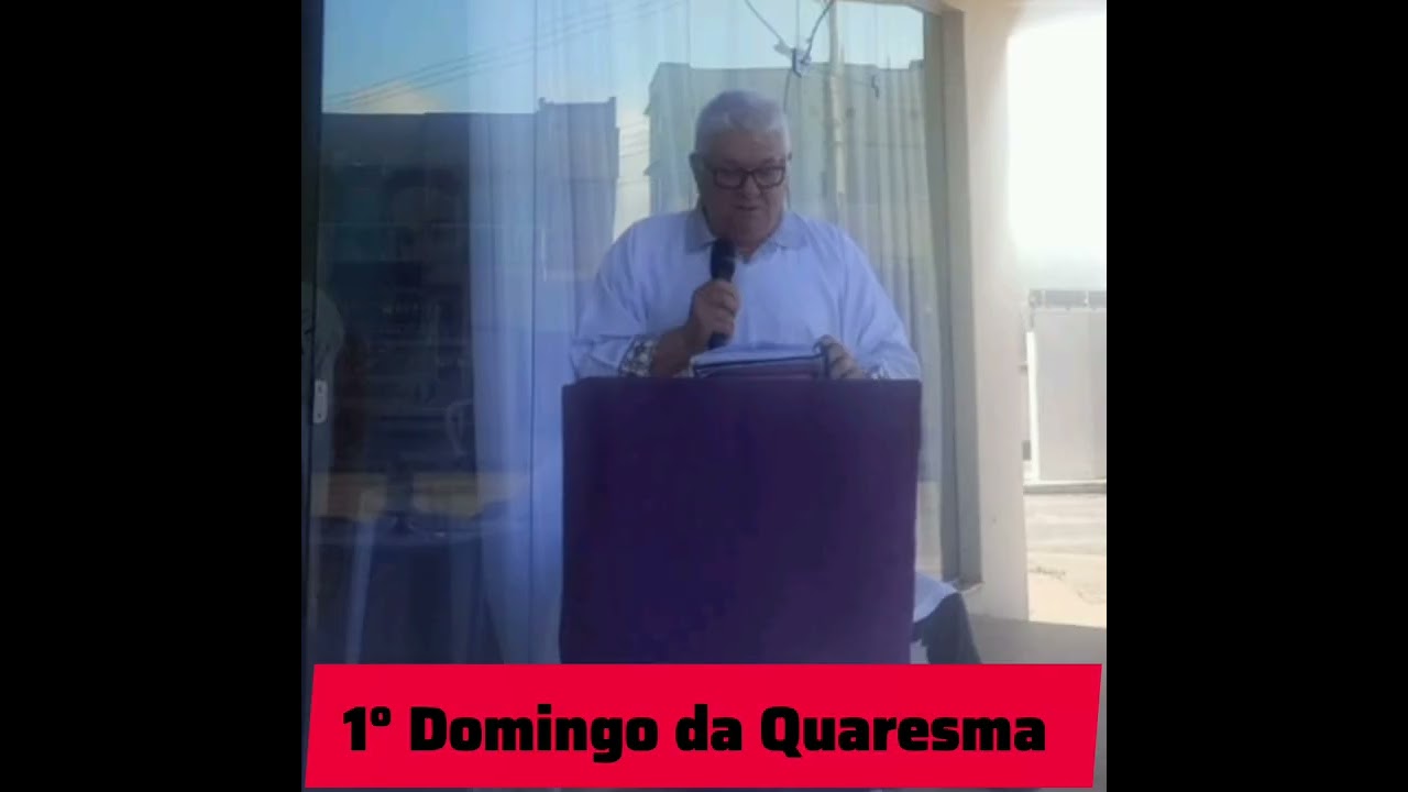 22.02.2026 - 1° Domingo da Quaresma. Nossa Senhora da Paz.