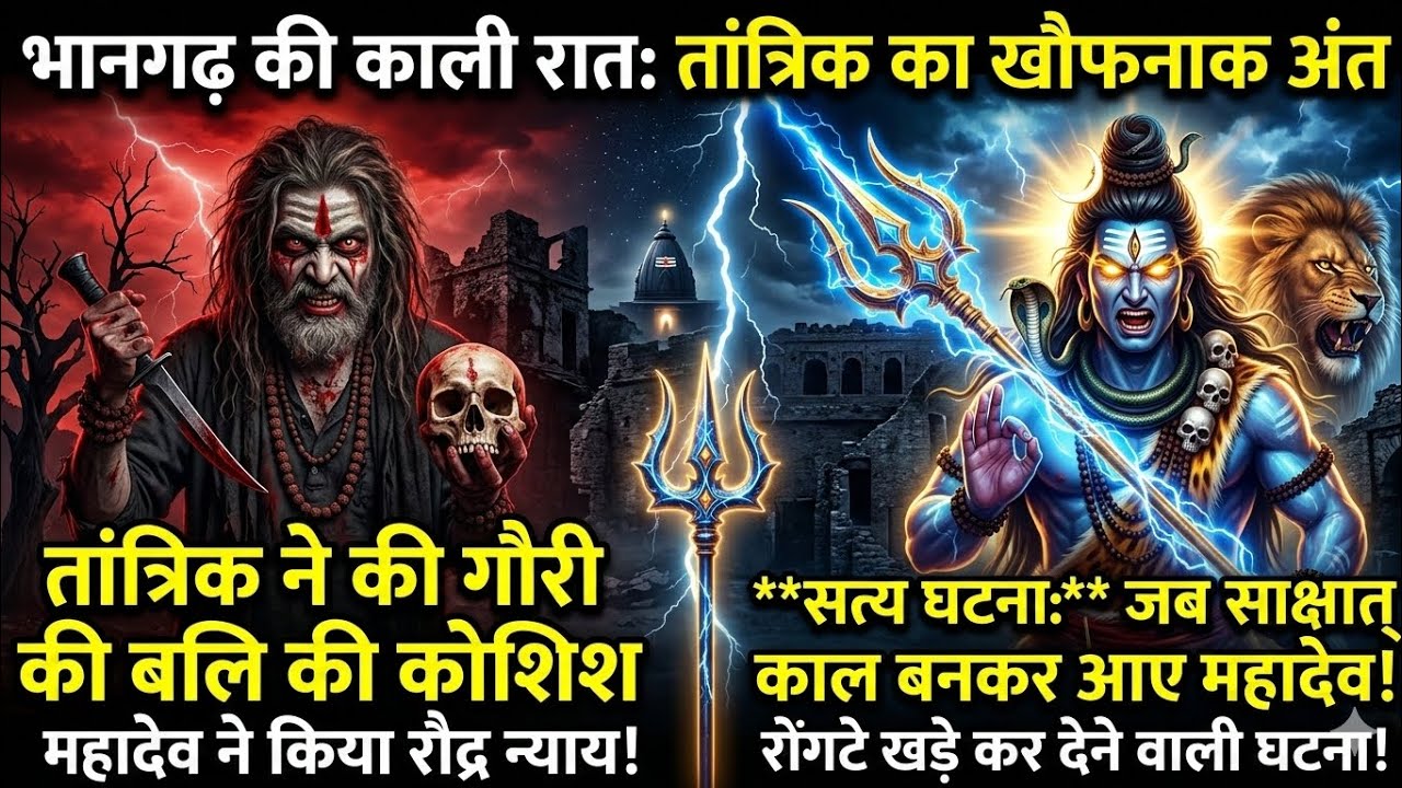 भानगढ़ का वो खौफनाक तांत्रिक जिसे महादेव ने खुद सजा दी! 😱 #सत्य_घटना