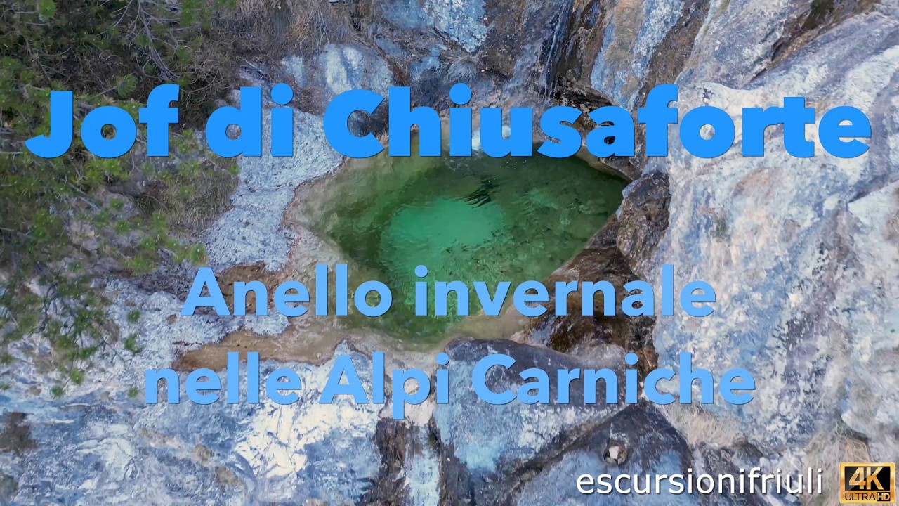 194 Jof di Chiusaforte (4K) un itinerario ad anello sulla montagna simbolo del luogo