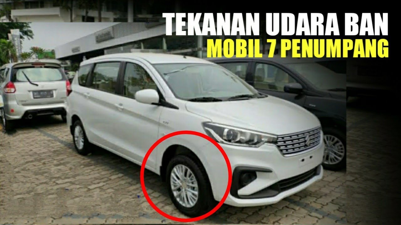 Tekanan udara ban mobil Suzuki ertiga atau mobil 7 penumpang || Review Indonesia