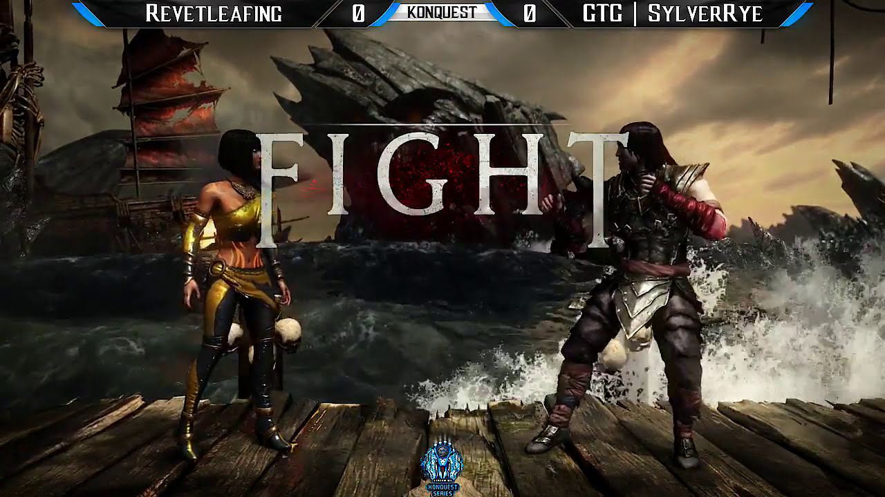 Konquest #9: GTG SylverRye vs Revetleafing | Kombat Cup MKX | Mortal Kombat X
