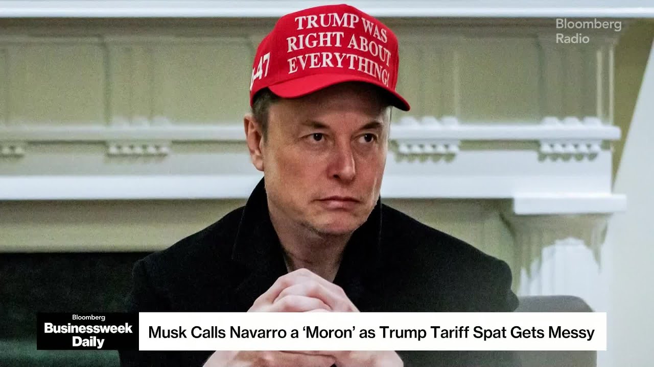 Musk Calls Navarro a 'Moron' as Public Tariff Spat Gets Messy