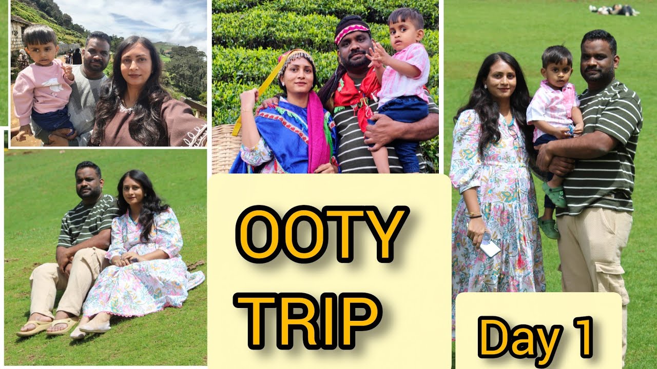 Ooty Trip 2025  | Day 1 |Ooty Trip Kannada vlog| MeghaAvinash 