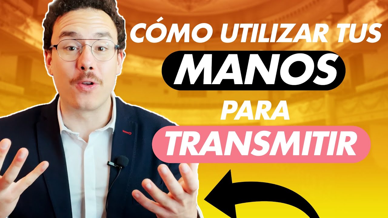 😏Esta es la FORMA CORRECTA de COLOCAR tus MANOS al HABLAR en PÚBLICO💥