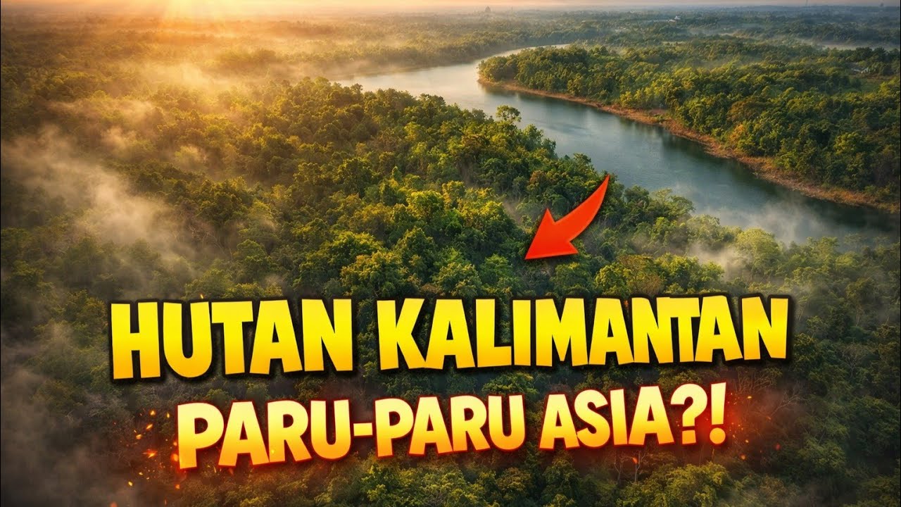 TEBESAR DI ASIA TENGGARA‼️7 fakta hutan Kalimantan #faktamenarik #hutankalimantan #videoshortsviral 