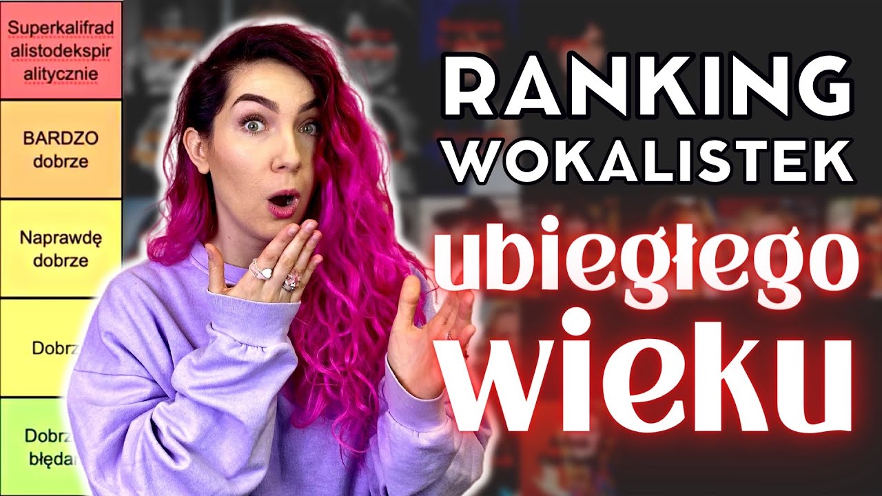 Oceniam głosy polskich artystek ubiegłego wieku ❤️ | Top Tier List