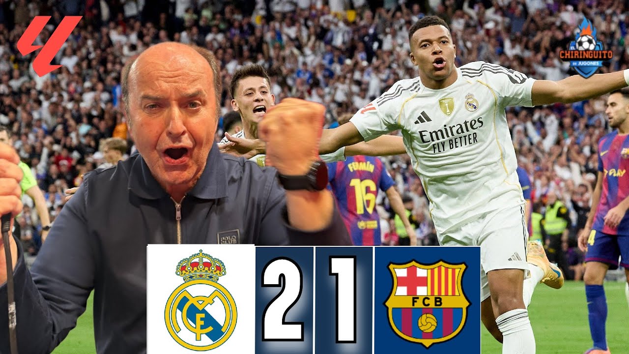 🤯 El MADRID SE LLEVA EL CL&Aacute;SICO CON TANGANA FINAL  | RESUMEN CHIRINGUITO INSIDE