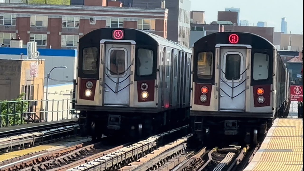 MTA NYC IRT (R142) (2) and (5) Trains at 174th street