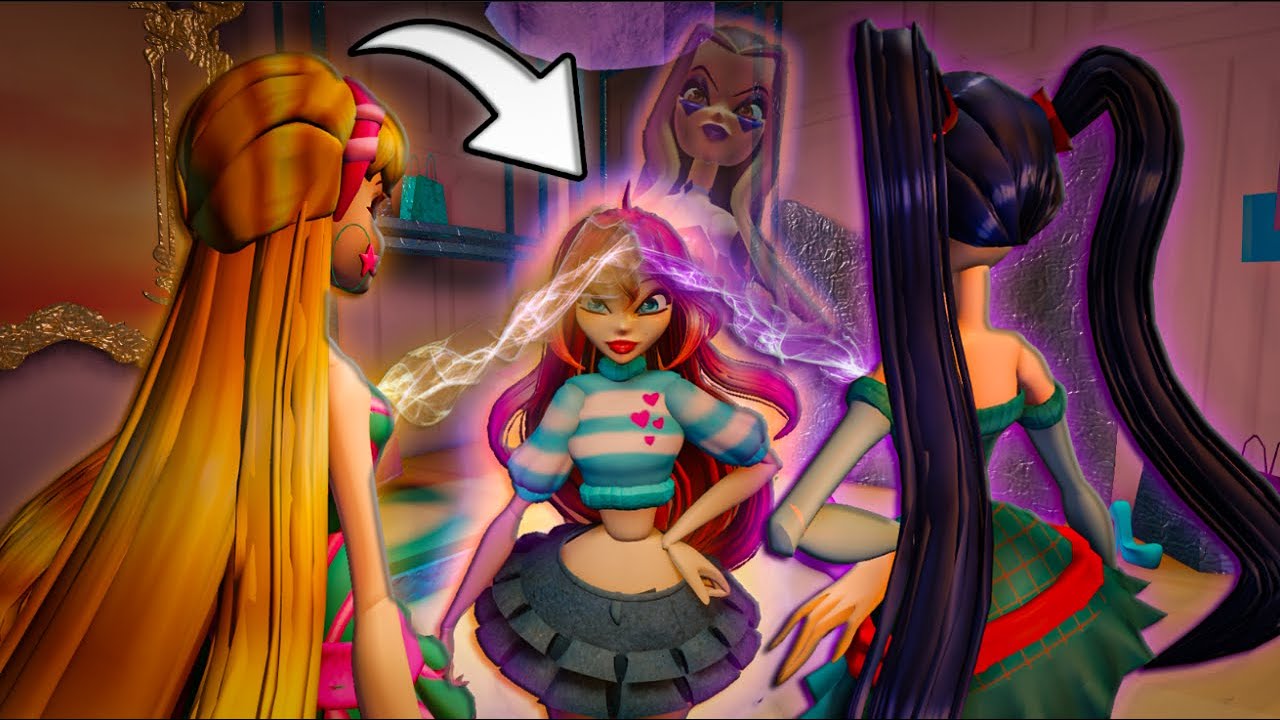 Блум испорчена?! Муса и Стелла ей помогают | Ролевая игра TFGL в Roblox