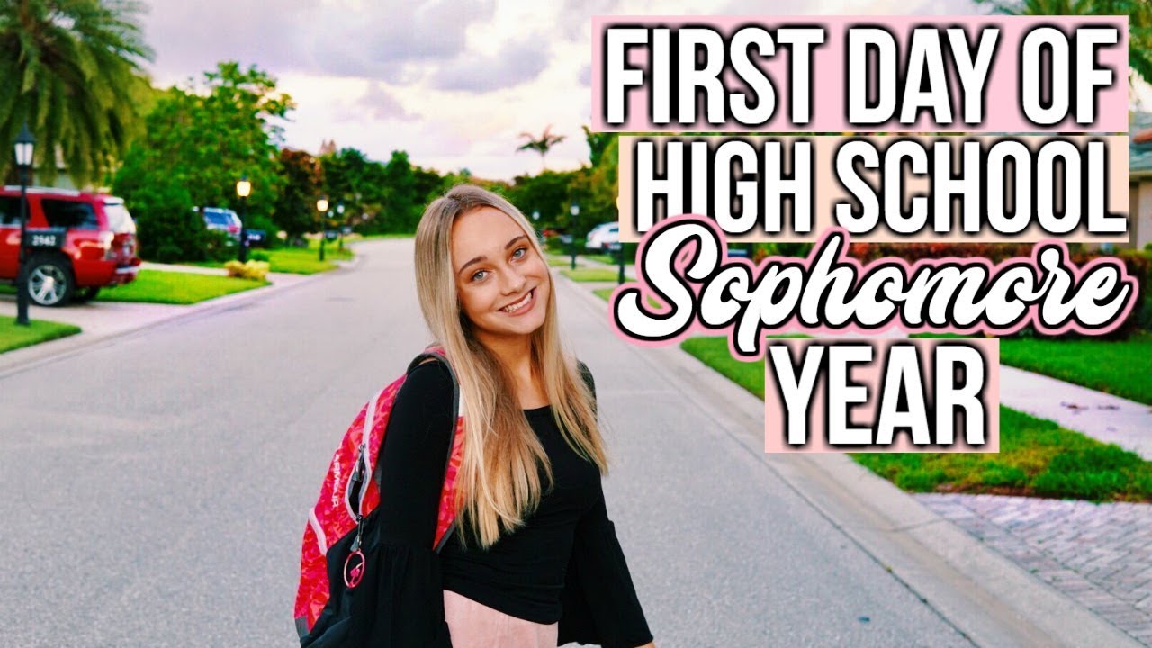 First Day of High School: Sophomore Year!