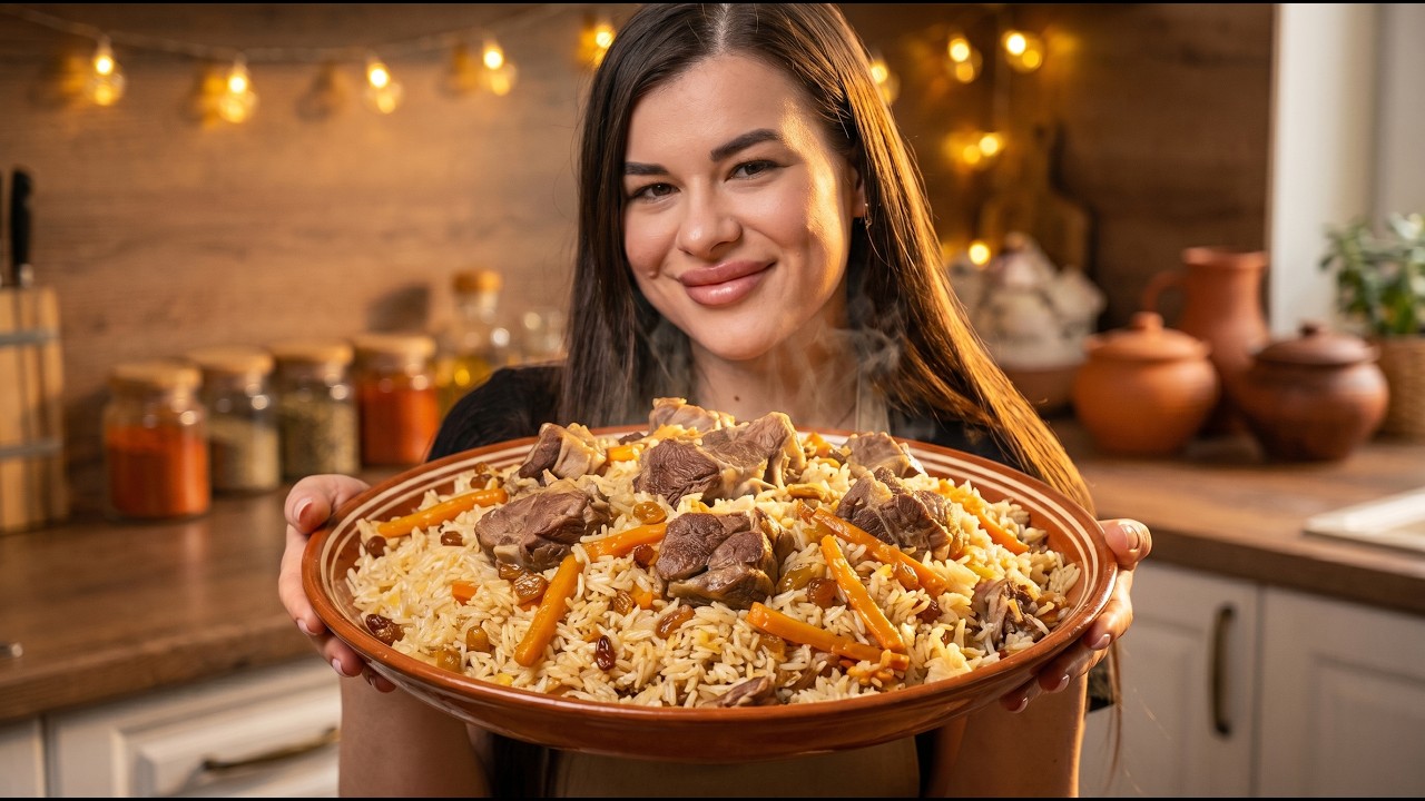 Easy Homemade Pilaf (Plov) – Fluffy Rice & Juicy Pork Recipe