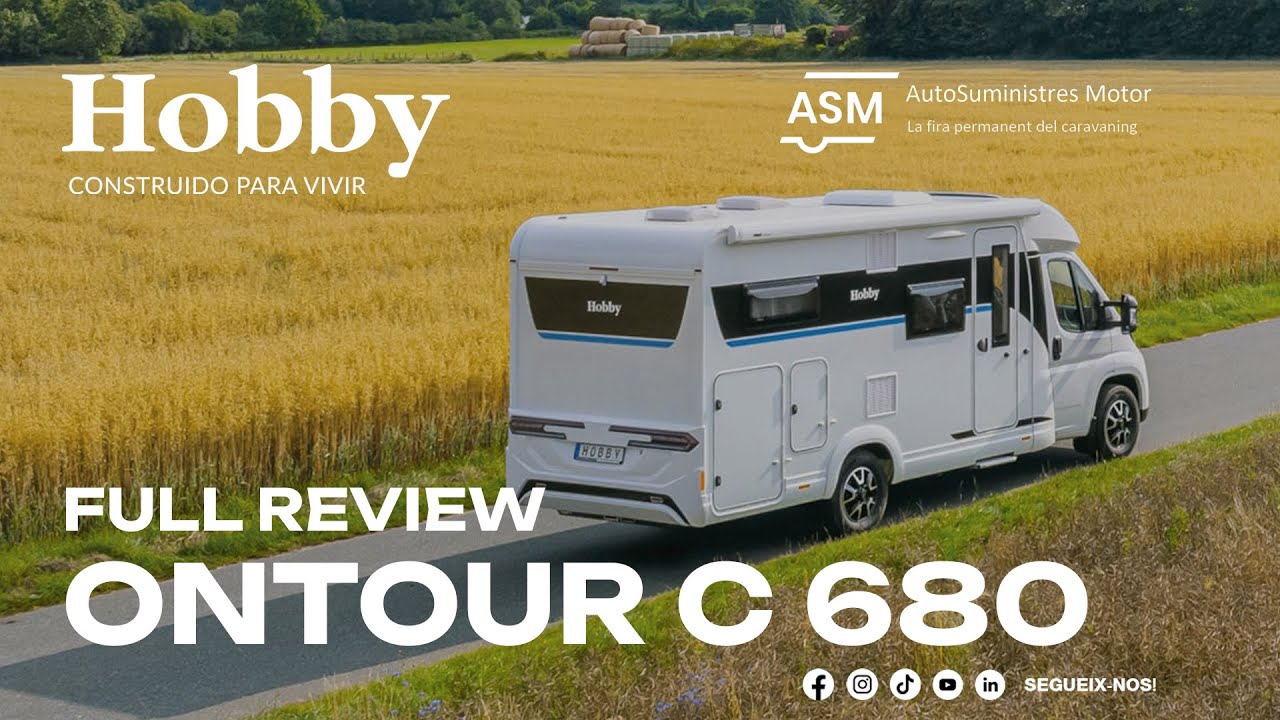 Hobby OnTour C 680 GE · Full Review · Una Autocaravana con gran capacidad de almacenaje
