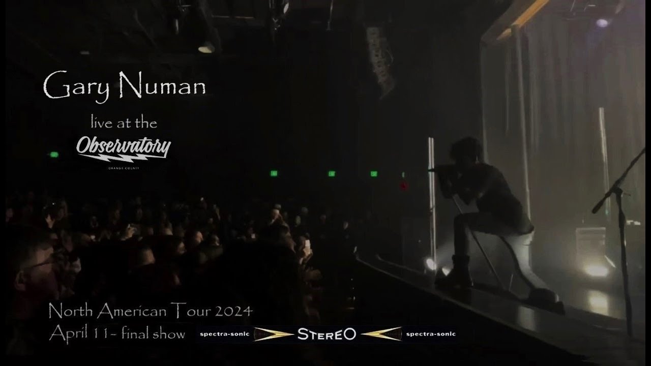 GARY NUMAN live at the Observatory - 11 April 2024