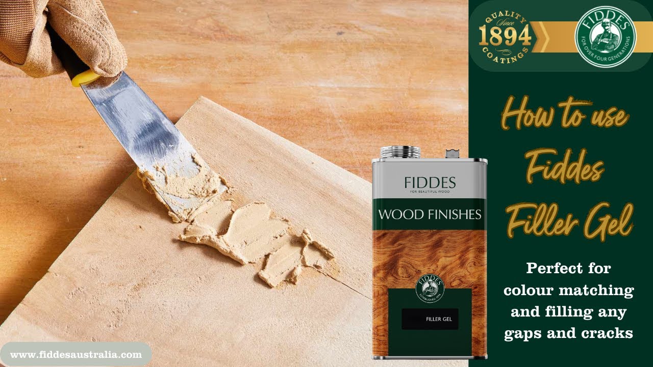 Fill, smooth, and perfect your timber!