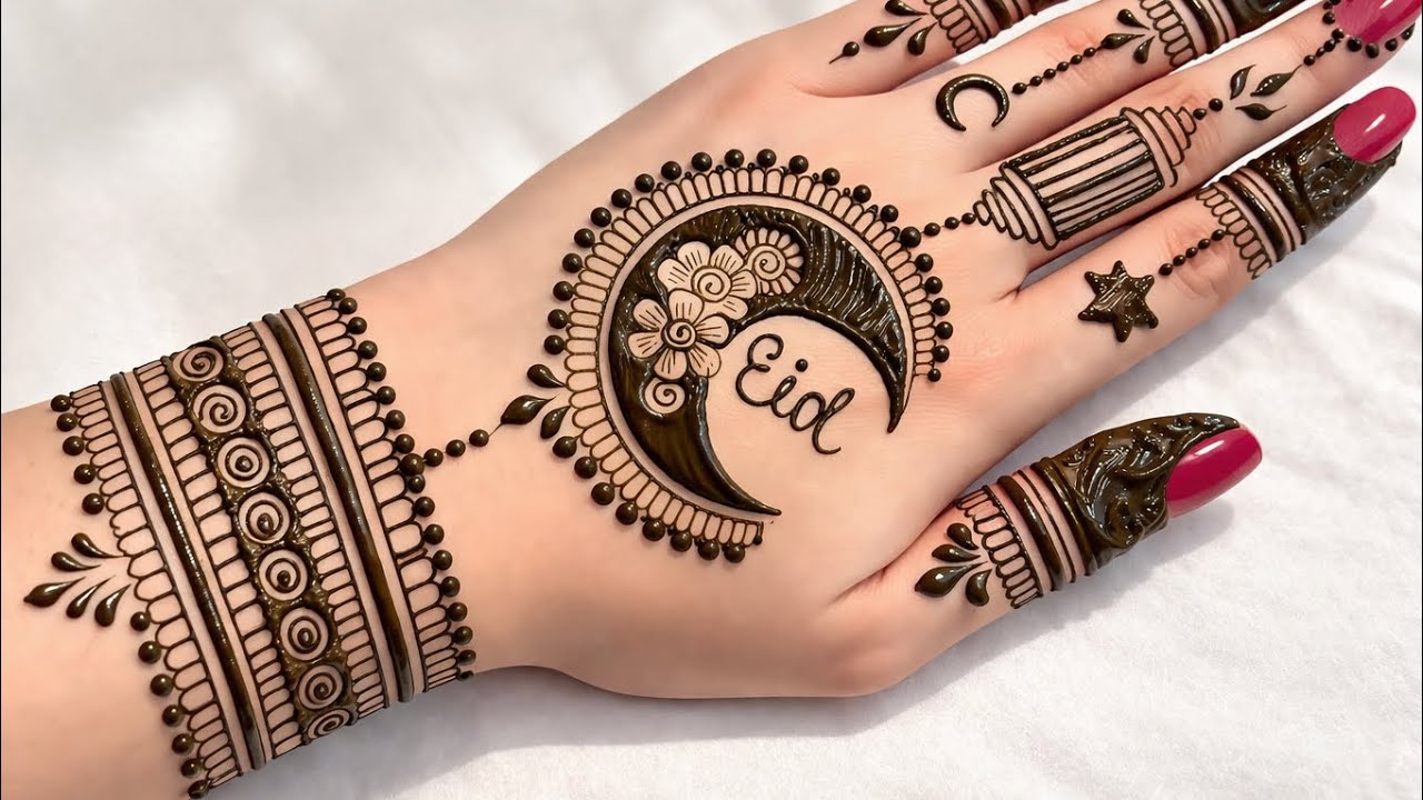 Beautiful Eid Special Mehendi Design 2026 | Easy & Stylish Arabic Mehndi 🌙✨