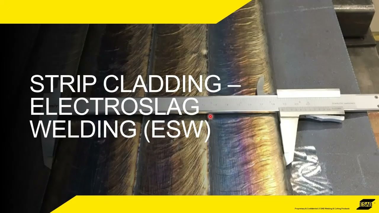 ESAB University Webinar: How to maximise productivity with strip overlay welding