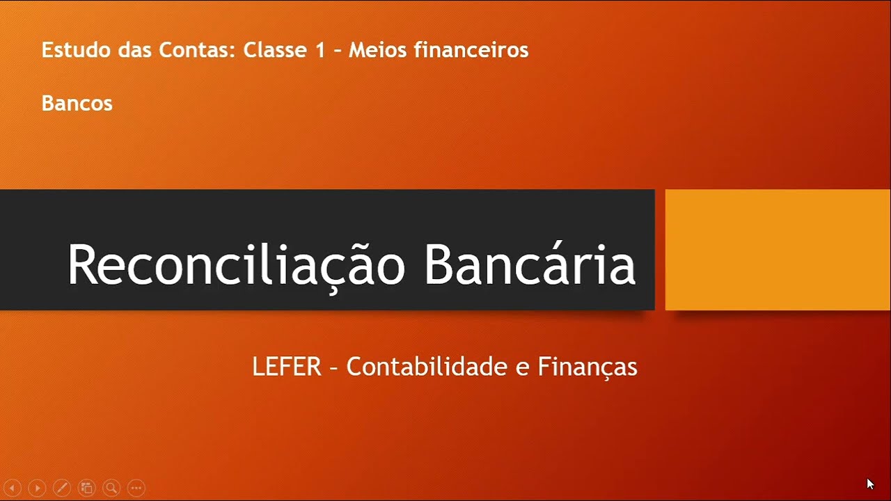 Reconciliação Bancária