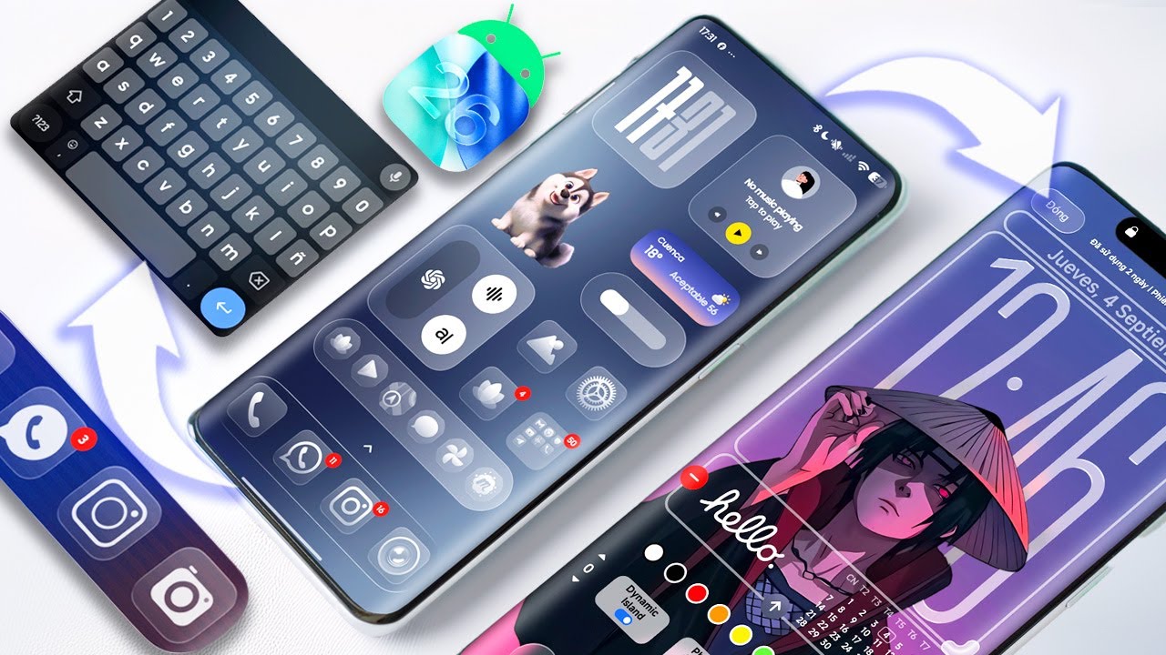 Hazlo YA! Personaliza tu Android MEJOR que iOS 26 de los iPhone (Trucos, Temas y Apps)