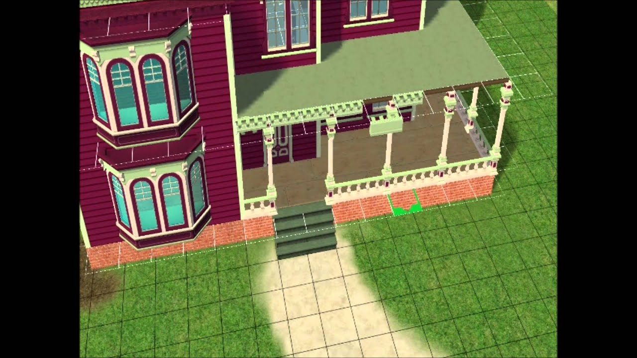 The Sims 2 - Building a Victorian House