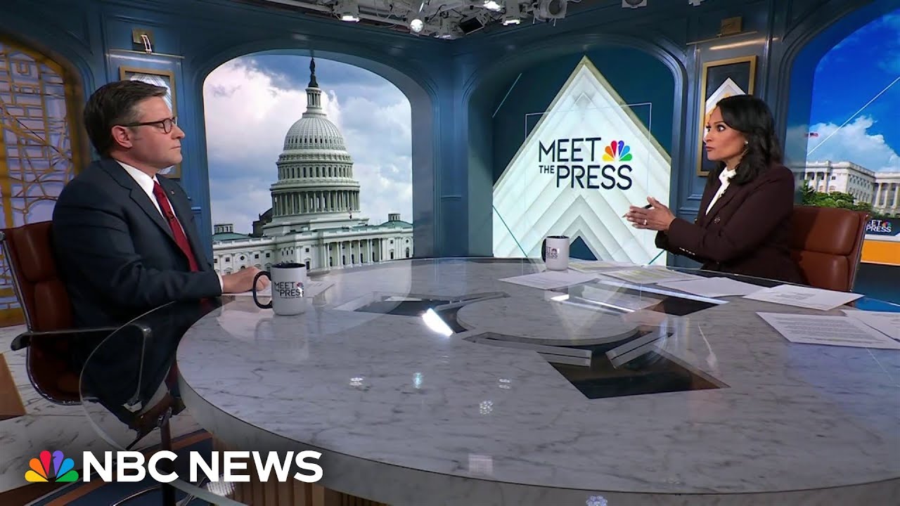 Speaker Johnson: ‘I do not’ have questions about Trump’s relationship with Epstein
