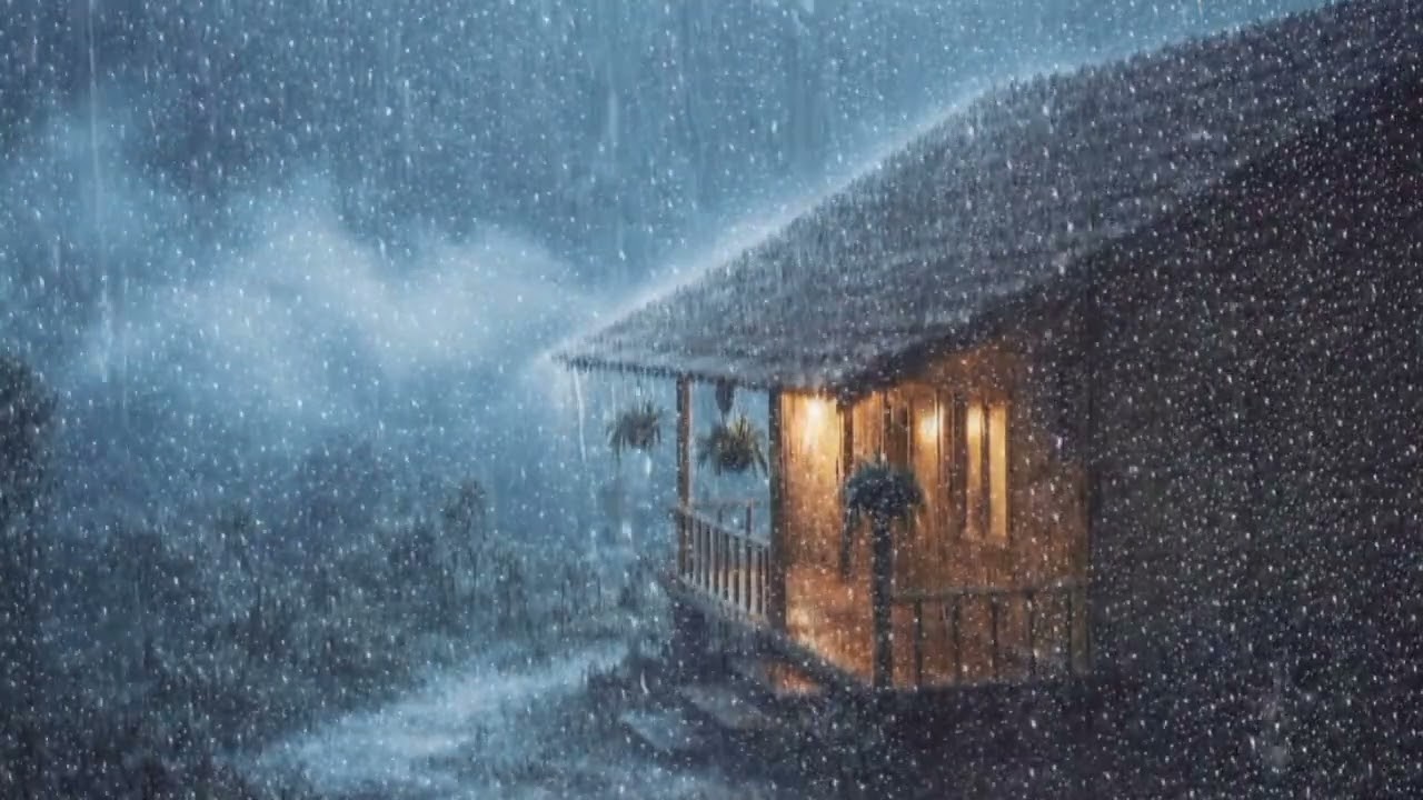 Heavy Rain Sounds for Deep Sleep & Relaxation #rain #stressrelief #relax #rainsounds #nature 