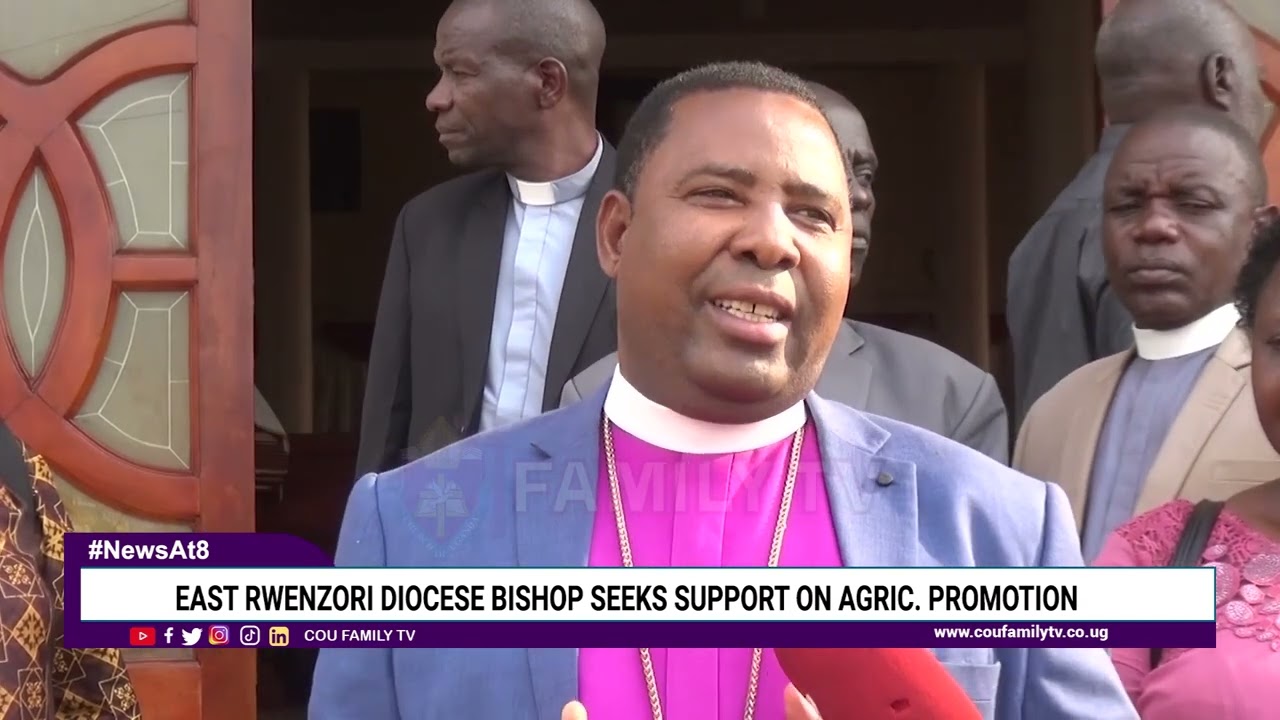 Bishop Of East Rwenzori Diocese Promotes Agriculture.