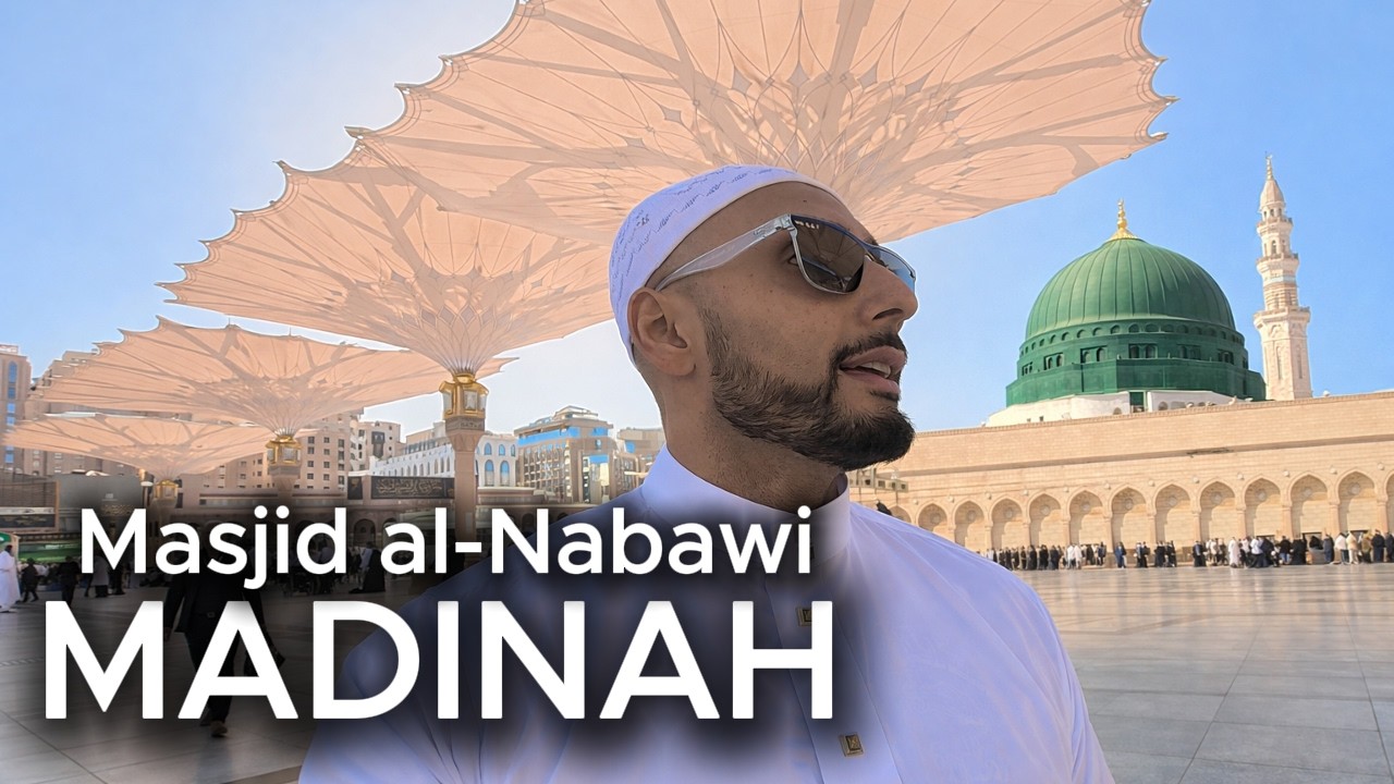 Daytime in Madinah (Part 1) 🇸🇦 | Masjid al-Nabawi, Green Dome & Rooftop Views