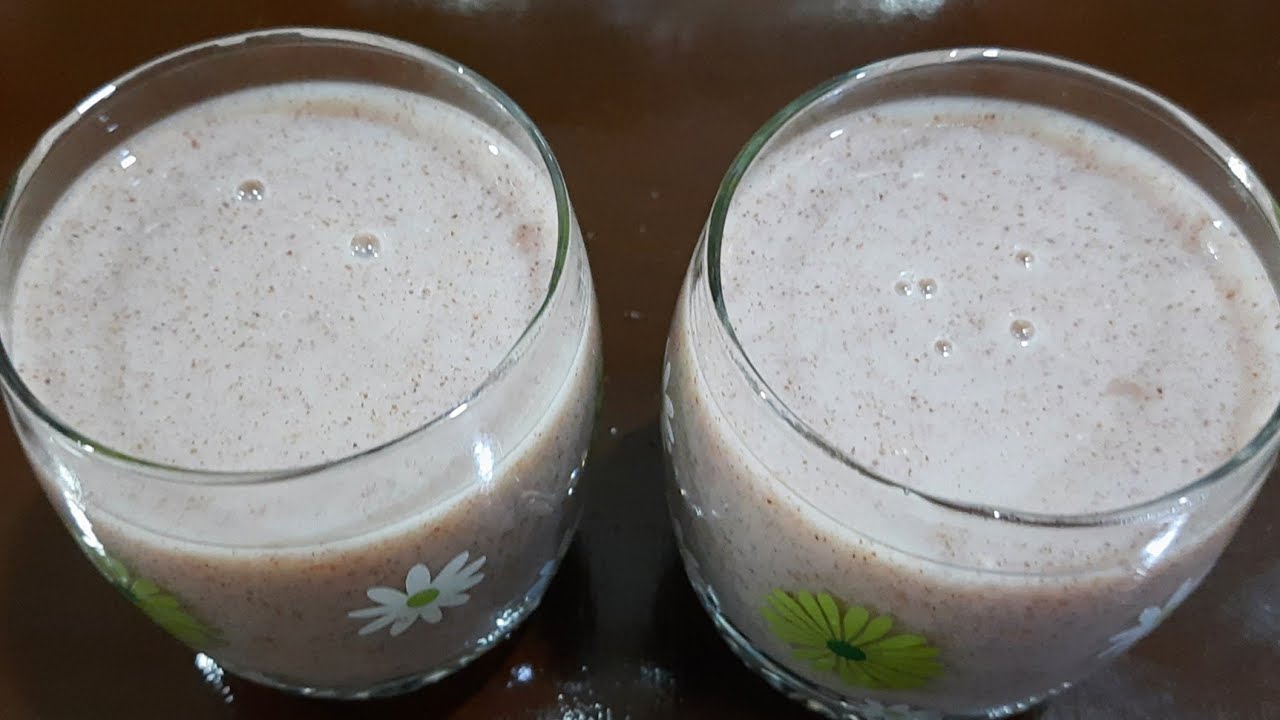 Ragi Malt Recipe | Ragi porridge | Ragi Drink