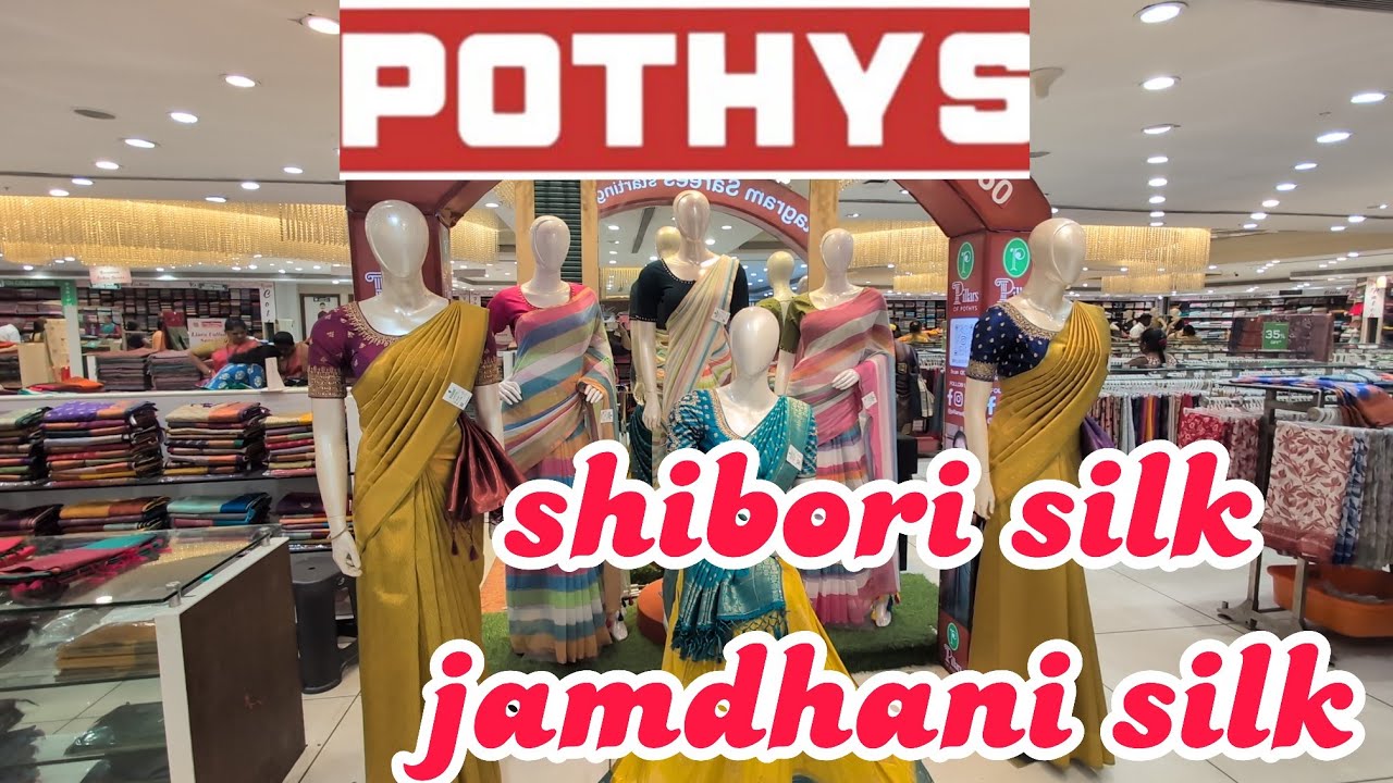 Pothys💥shibori silk,, Jamdhani silk saree collection 💫New arrival ramzan collection 