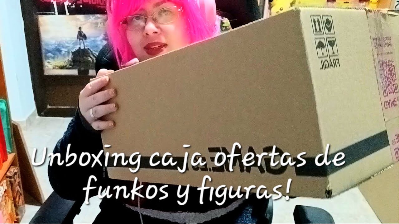 Unboxing caja ofertas de funkos y figuras! 😻 #unboxing #compras ##gamer 