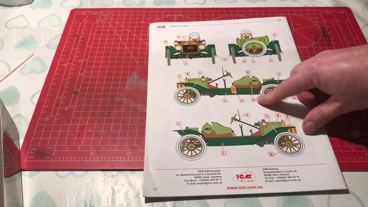ICM 1/24 Model T Roadster & figures First Impressions