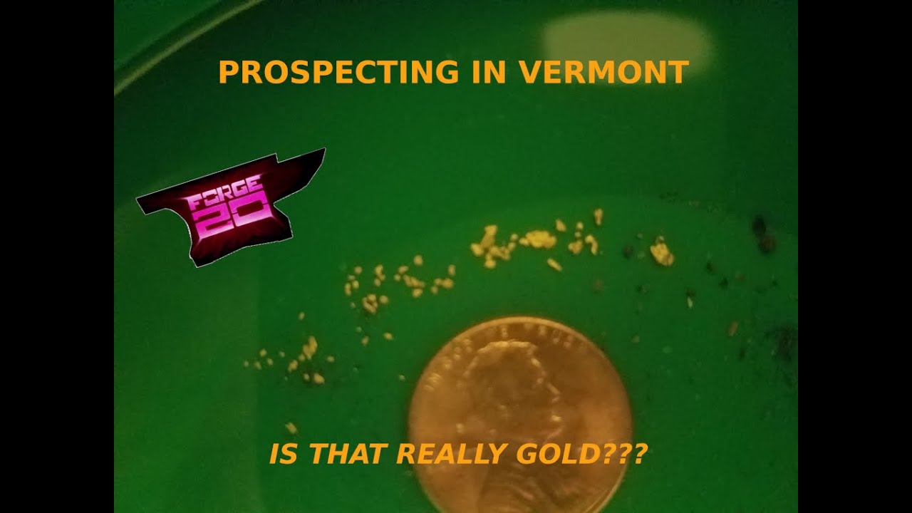 Forge20: Gold Prospecting in Vermont