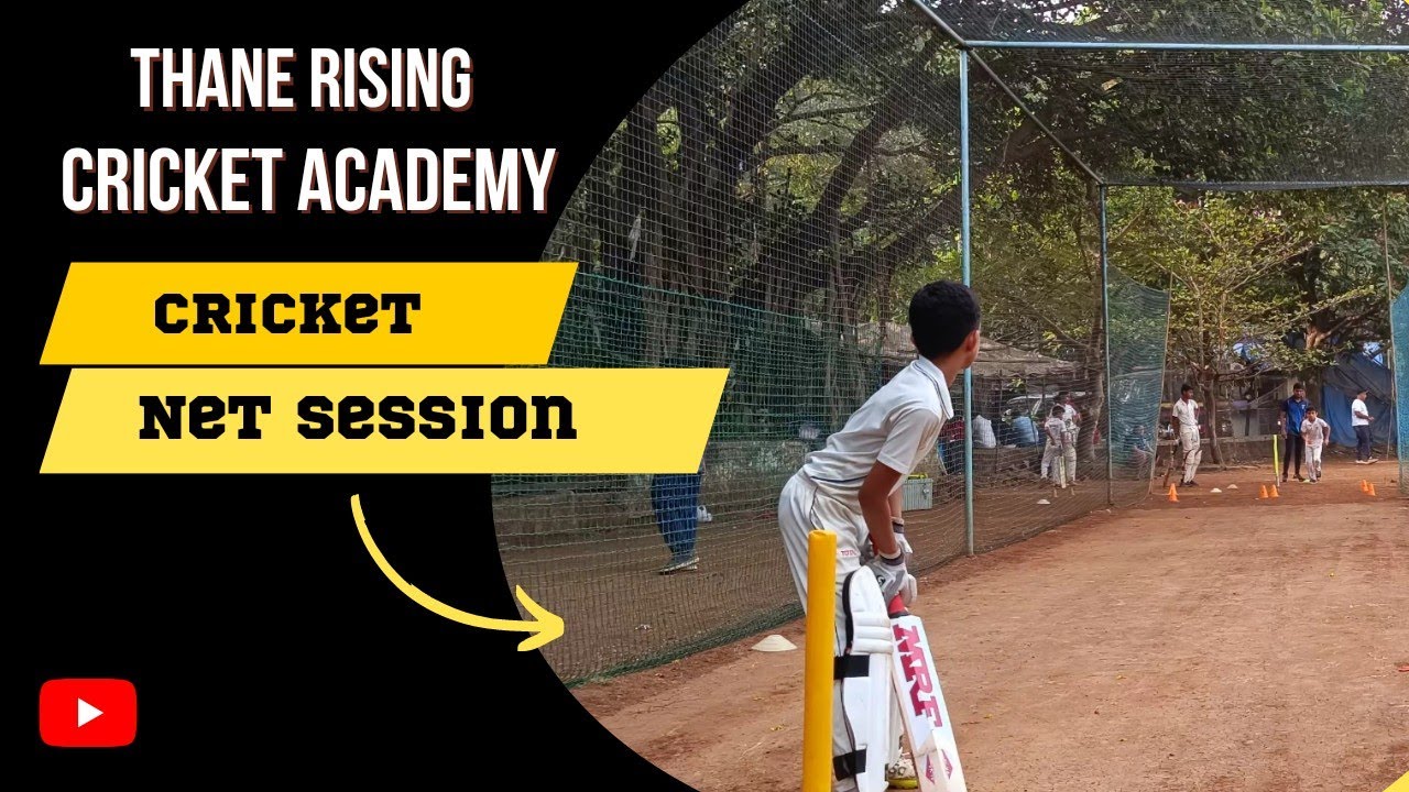 Watch These Talented Under 19 Boys Smash It At The Cricket Nets! #thanerisingcricketacademy