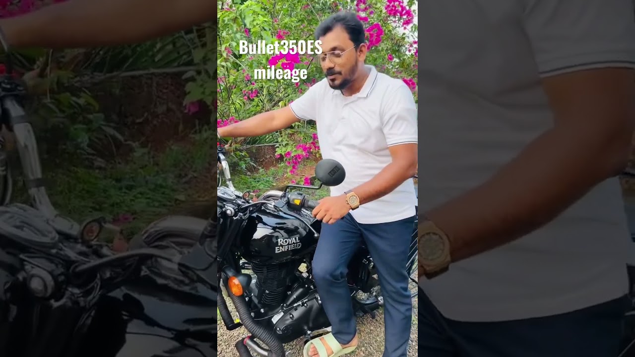 Bullet 350 ES mileage checks review